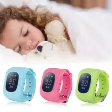 Newest GPS Tracker Watch For Kids SOS GSM Mobile Phone App For Android Emergency Anti Lost GSM Smart Bracelet Wristband Alarm