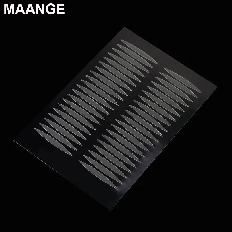 

40pcs 3D Invisible Olive Shaped Double-sided Eyelid Sticker Adhesive Tape Makeup