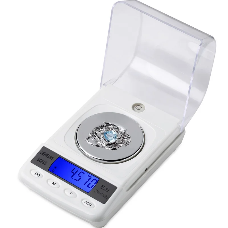ФОТО High Precision 50g 0.001g Electronic laboratory Digital Scale Jewellery Balance Gram Jewelry Scale top quality