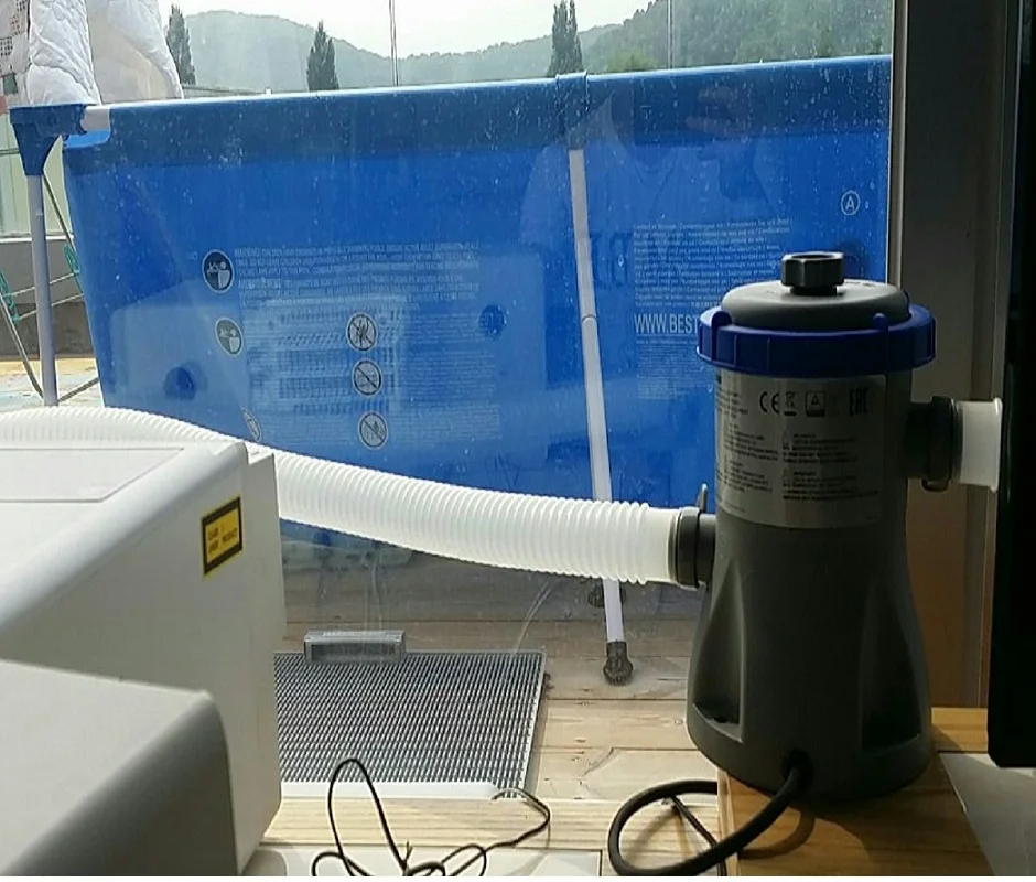 58381 Bestway 330gal фильтр насос Flowclear для 1100 8300 L Циркуляционный воды бассейна очиститель