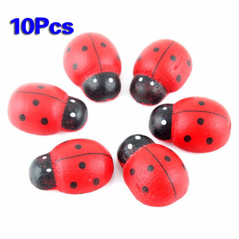 

TFBC 10 X Cute Beetle Refrigerator Sticker Curtain Home Fridge Decoration Ornament UK