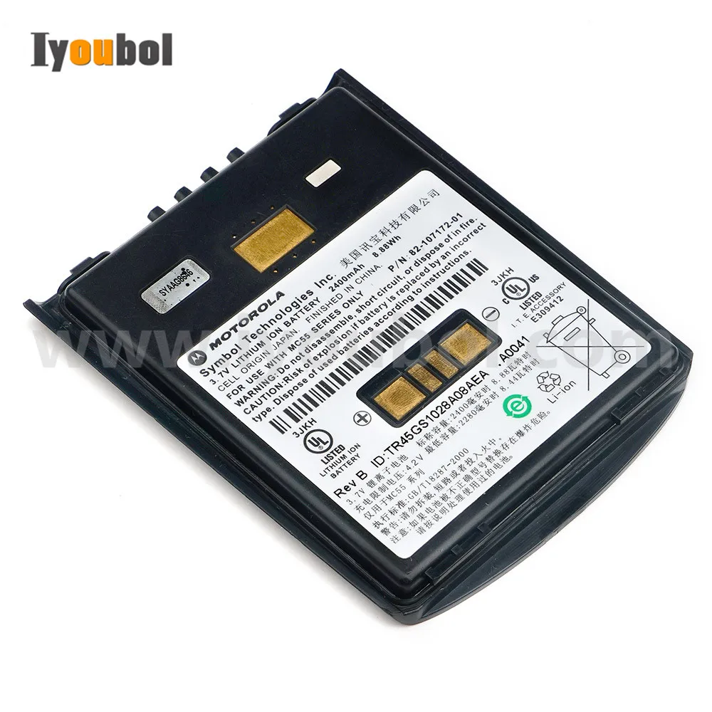 Батарея (82 107172 01/2400 mAh) для Motorola символ MC55 5590 5574 MC55A MC55A0 MC55N0|Батареи планшетов и