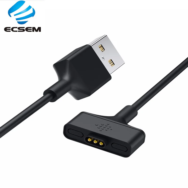

ECSEM Charging Cable Replacement For Fitbit Ionic Charger Cable 100cm Accessories USB Charging Cable Wird Cord