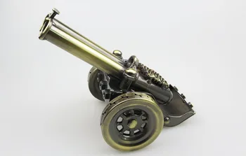 

2018 new metal artillery handmade metal cannon miniature novelty decoration souvenir gifts and craft ornaments