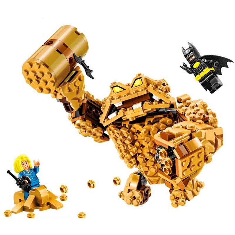 

BELA Batman Series Clayface Splat Attack Building Blocks Bricks Classic Monster Movie Model Kids Toys Marvel Compatible Legoings