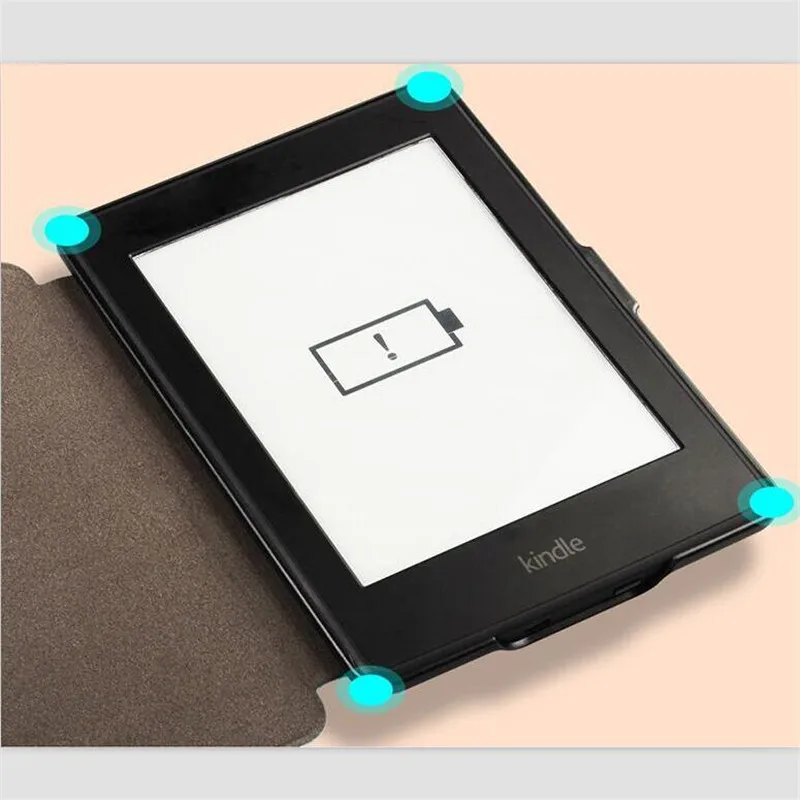 Кожаный чехол для Amazon Kindle Paperwhite 1 2 3 6 дюймов подставка планшета с функцией сна и