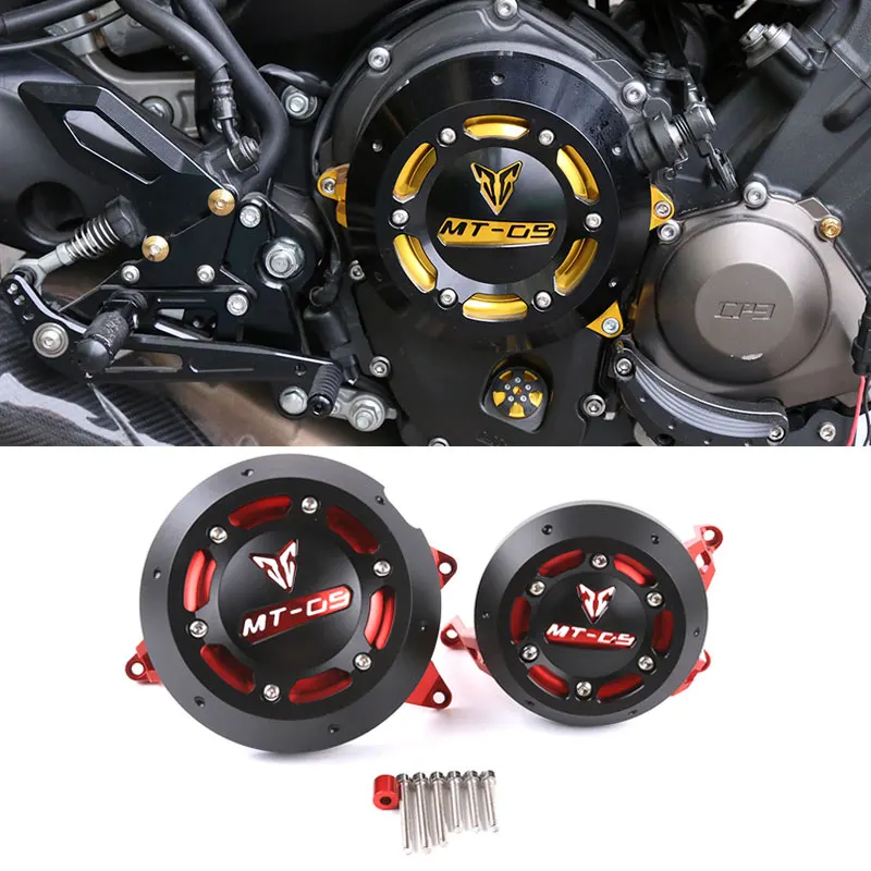 Для YAMAHA MT 09 MT09 Tracer 2014-2018 CNC алюминиевые чехлы для защиты двигателя Защитный чехол