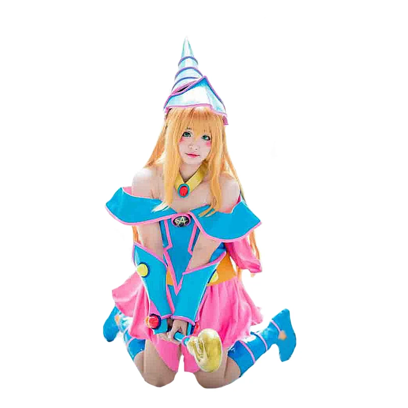 カスタムメイド遊戯王 ダークマジシャン ガールコスプレ衣装11 Cosplay Costume Girl Cosplaydark Magician Costume Aliexpress