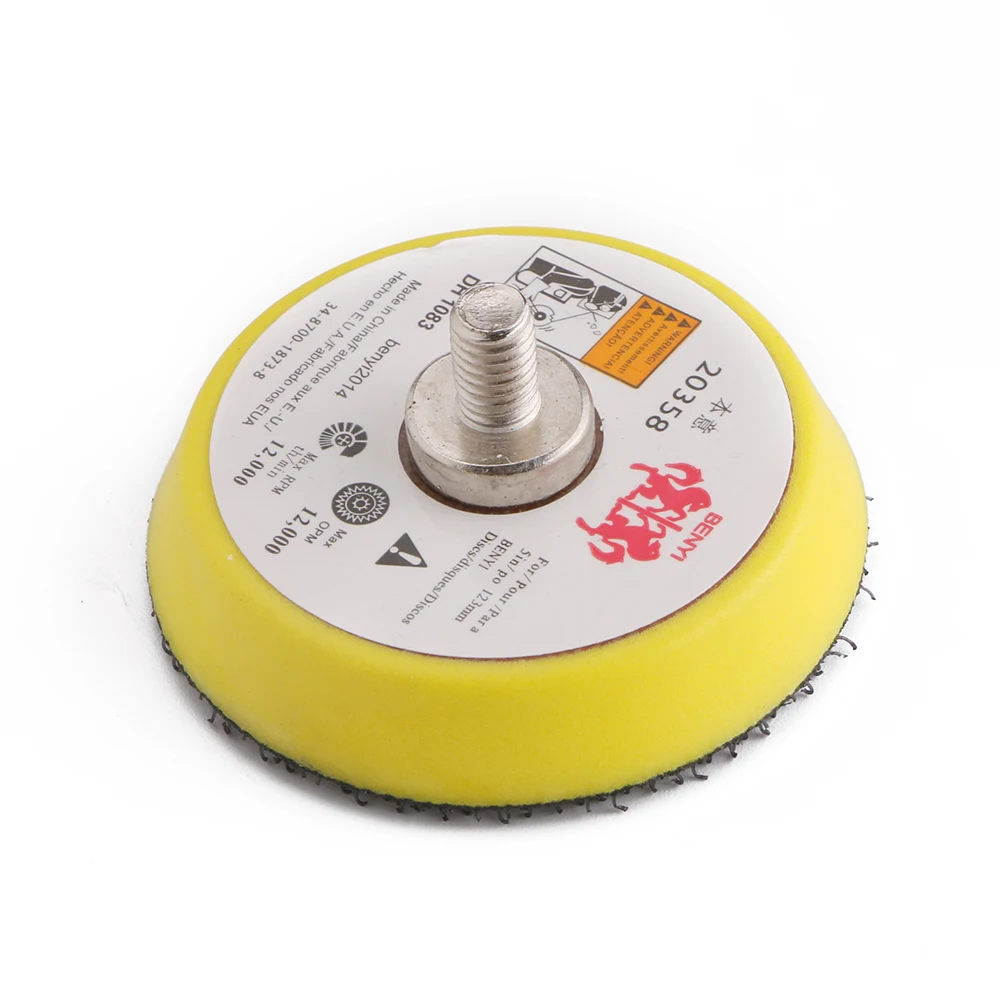 2 inch Polishing Sander Backer Plate Napping Hook Loop Sanding Disc Pad 50mm