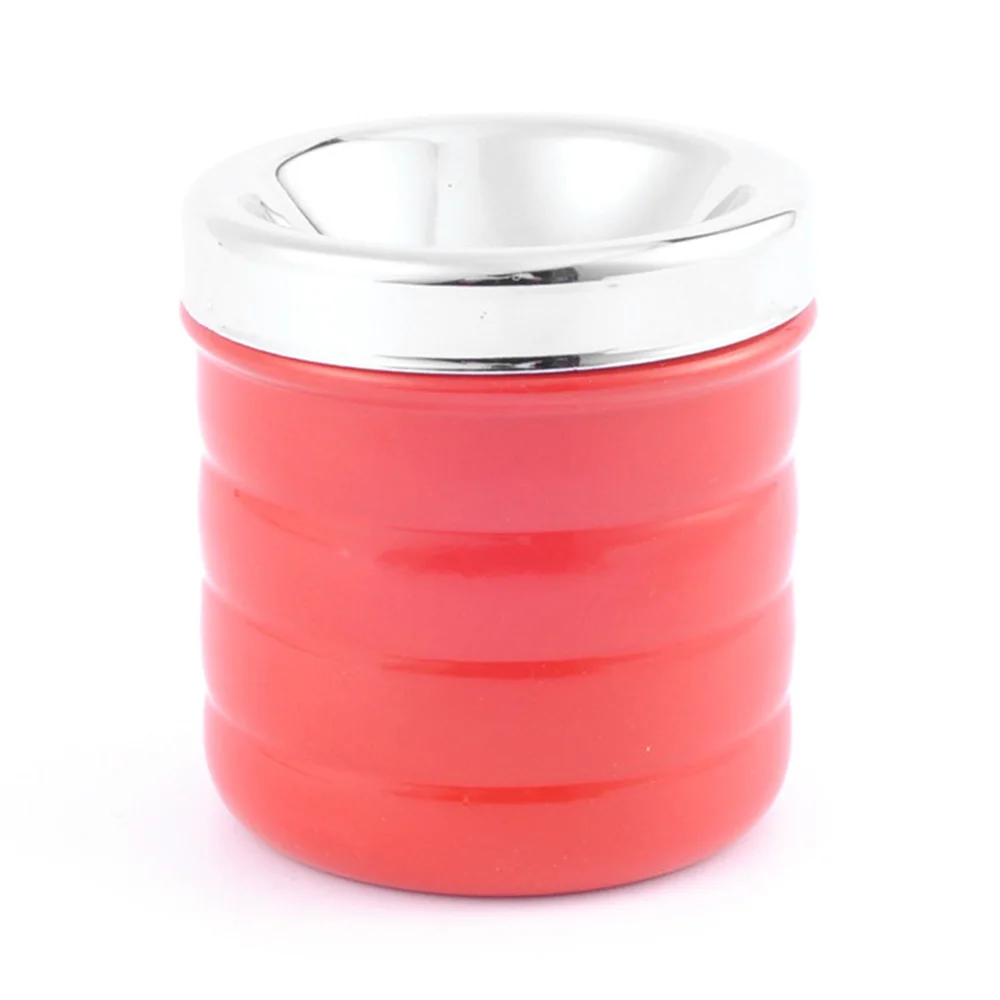 JIJU Portable Smokeless Cigarette Ashtray Holder Living Room Office Bathroom Desk NonSlip Ash