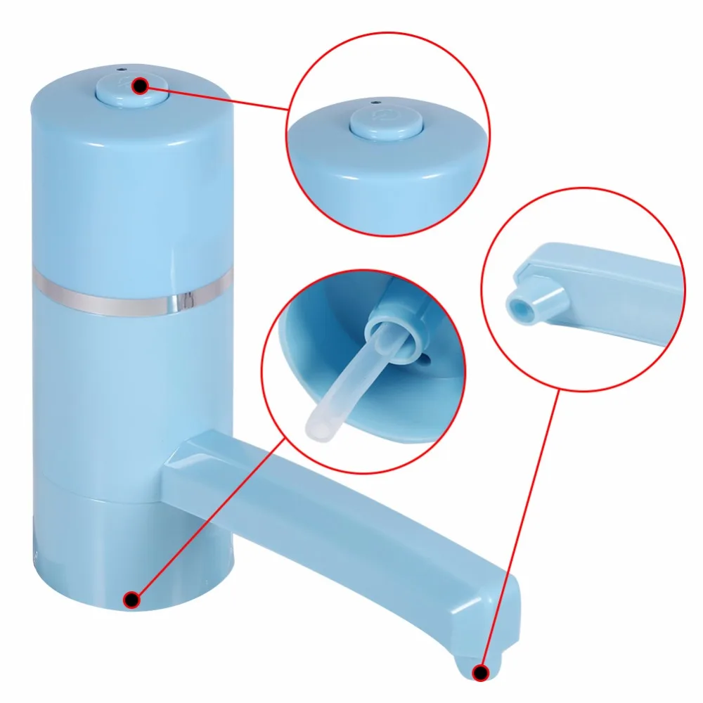 Easy Pump Water To The Bottle Electric Water Dispenser Drinking Water Bottles Suction Unit Water Dispenser Kitchen Faucet Tools