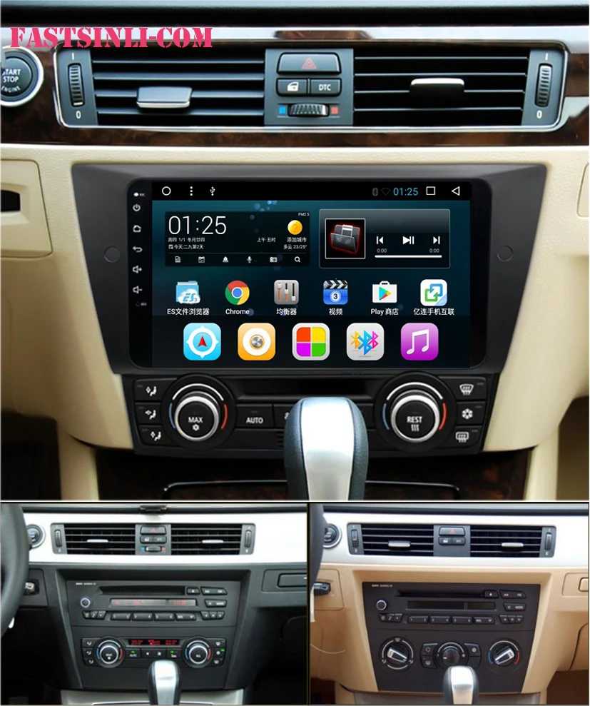 

9inch Android for BMW E90 E91 E92 E93 330i 318i 320i 325i ,car dvd,gps navigation,wifi,radio,bluetooth,Steering Free Map,