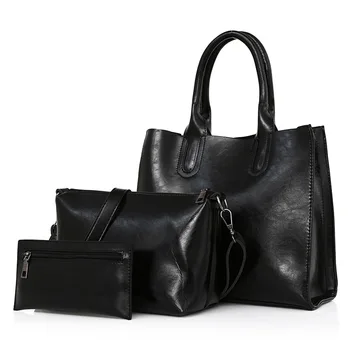 

Luxury Handbags Women Bags Designer Composites Bags Female Shoulder Bags Purses and Handbags 3pc Ladies Handbag Set bolsos mujer