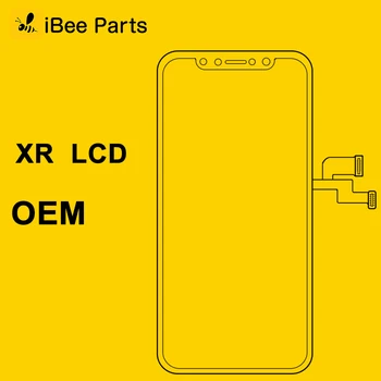 

iBee Parts 2PCS OEM Top For iPhone XR LCD Glass Touch Screen Assembly Replacement Cold Frame