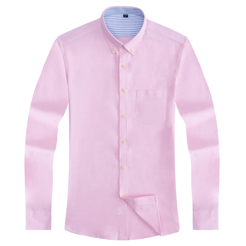 Рубашки мужские с длинным рукавом брендовые стильные не гладить модные