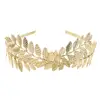 Greek Goddess Hair Vine Tiara Bridal Olive Crown Headband Gold Leaf Branch Headpiece Roman Wedding Jewelry Accessories. ► Photo 2/6
