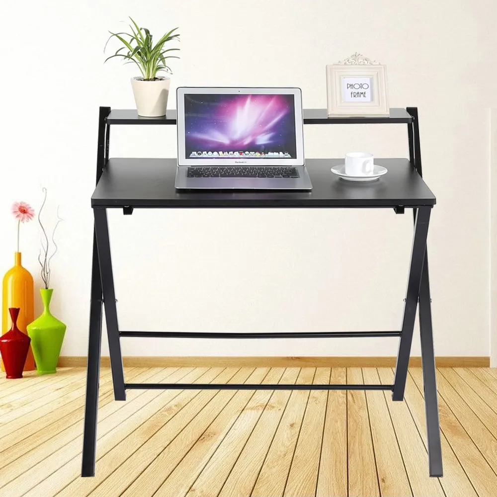 Hot Sale Foldable Computer Desk Folding Laptop PC Table Home Office Study Workstation