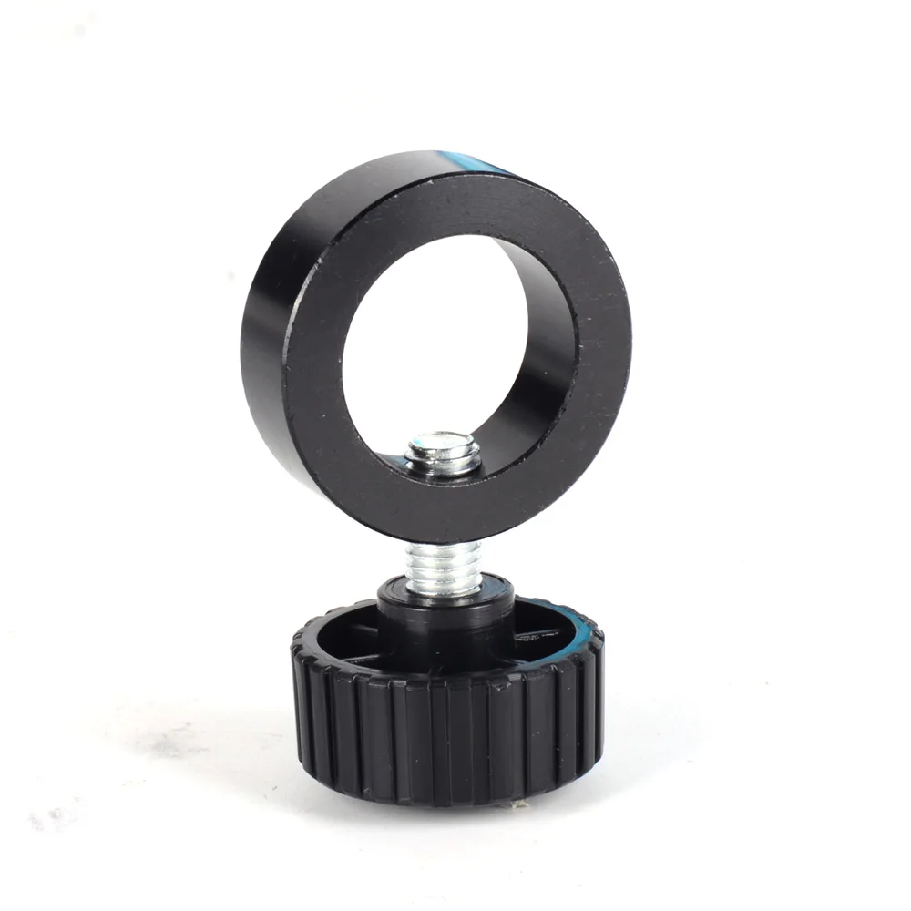 25 мм фиксирующее кольцо для расширенного кронштейна, держатель, черный стержень для стерео микроскопа, промышленная камера, настольная подставка, удерживающее кольцо