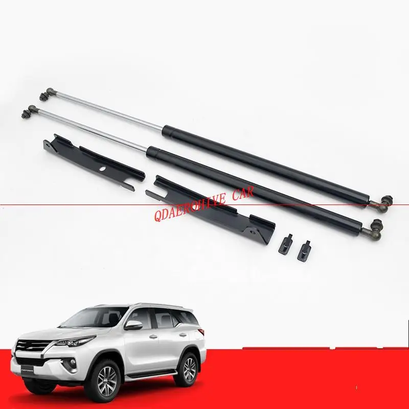 

QDAEROHIVE car hood reuses the gas spring support rod Slow Down Shock Gas Strut for Toyota fortuner 2018+