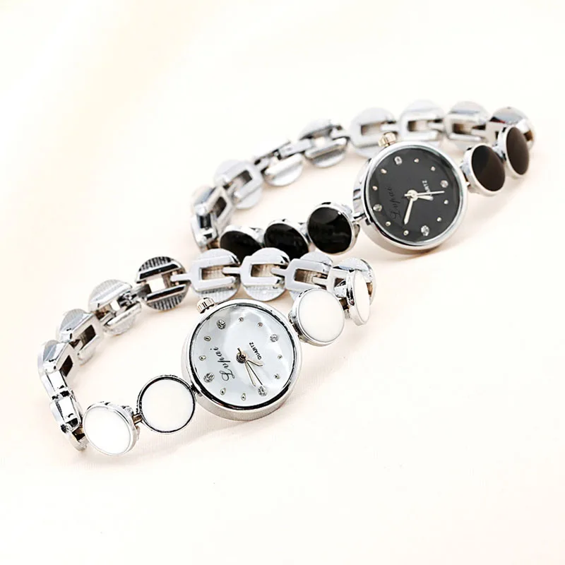 

Fashion Women's Lady Bracelet Stainless Steel Rhinestone Dial Quartz Wrist Watch