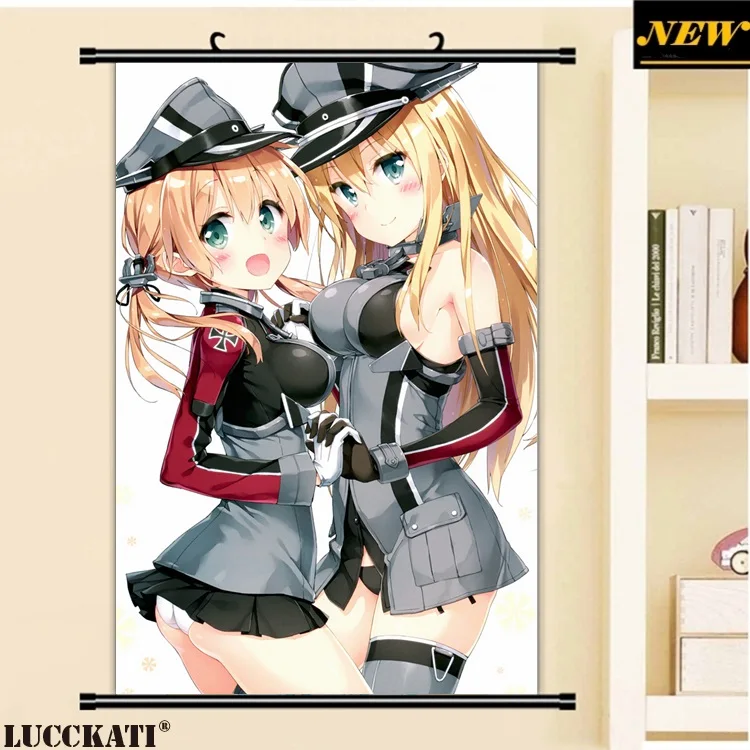 40x60 см пикантные флота Девушки Kantai Коллекция лоли cameltoe мультфильм аниме стены
