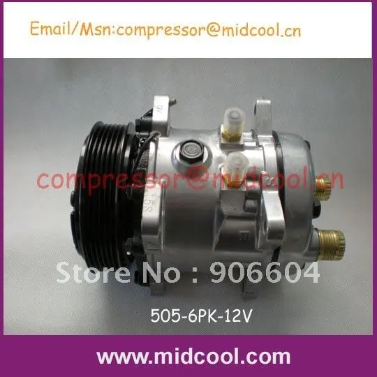 

Auto ac compressor universal SD505 compressor (12V 6PK) with good price