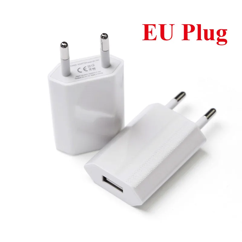 10 шт./лот, дорожное настенное зарядное устройство, адаптер питания, USB AC, EU/USA, Разъем для Apple iPhone 8, 7, 6, 6s plus, 5, 5S, SE, 5C, 4, 4S, 3GS, iPod