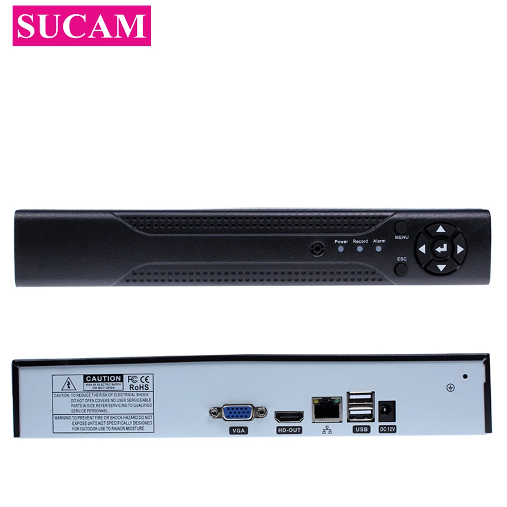 

SUCAM Full HD 4 Channel 8 Channel Security Standalone CCTV NVR 1080P 4CH 8CH Network Recorder ONVIF For IP Camera System 1080P