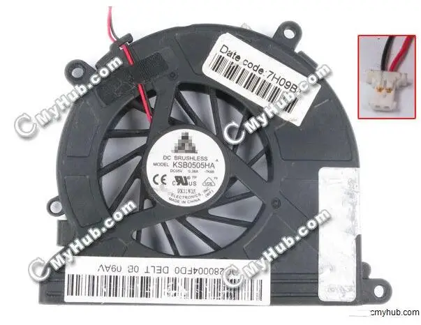 Computer CPU Case Cooling Cooler Silent Fans Parts for HP CQ40 CQ45 CQ41 DV4