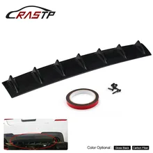 Universal 7 fin estilo tubarão adesivos de tubarão 3d adesivos de plástico abs amortecedor traseiro lábio chassi difusor spoiler para carros lkt025l