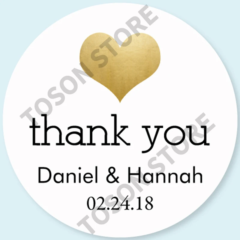 100, Silver laser Customized text logo, Wedding Stickers, Invitations Seals, Candy Favors Gift Boxes Labels, On White Adhesive