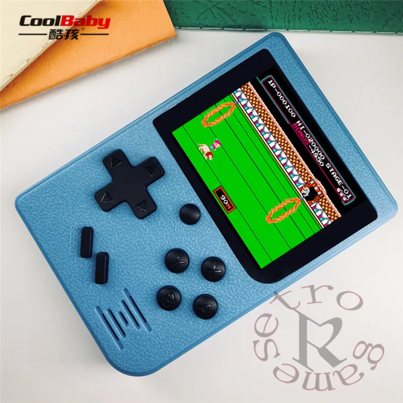 Coolbaby 8bit Retrto Портативный мини портативные игровые консоли AV Out игровой встроенный