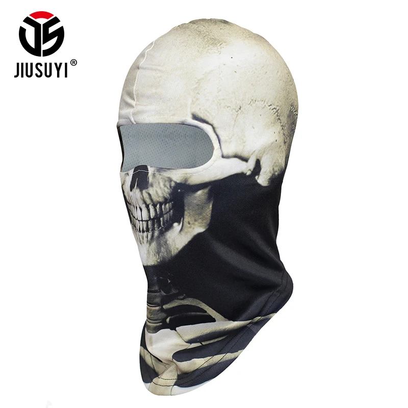 3D Grim Reaper скелет ужас Балаклава полная маска для лица Хэллоуин Вечеринка Косплей