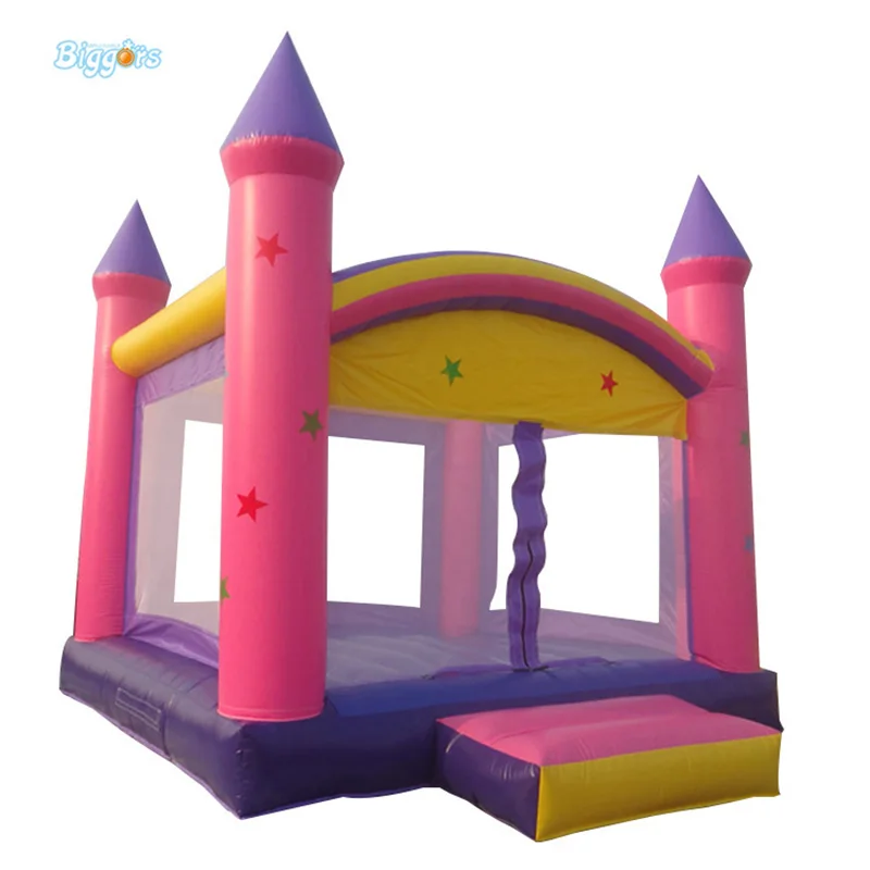 

Pink inflatable jumping bouncer commercial bounce house bouncer