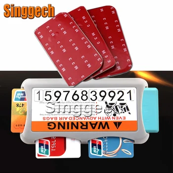 

Car Styling Carring Bag For Audi A3 A4 B6 B8 B7 B5 A6 C5 C6 Q5 A5 Q7 TT A1 S3 S4 S5 S6 with car stickers Temporary Parking Card