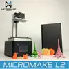 Micromake 2017 L2 UV Resin 3d printer SLA/DLP 3D Printer with touch screen LCD light-curing High Accuracy ► Photo 3/6