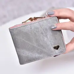 Pochette Monederos Para Mujer Monedas женский модный короткий Стильный студенческий кошелек для карт Многофункциональный складной кошелек для монет Porte