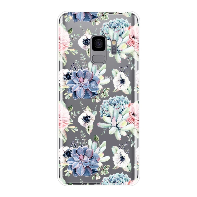 Мягкий силиконовый чехол для Samsung Galaxy Note 4 5 8 9 S5 S6 S7 Edge S8 S9 Plus|Бамперы| |