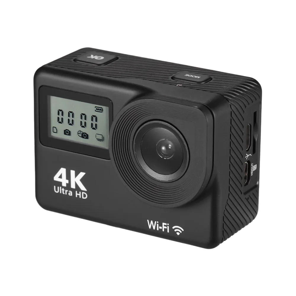 Andoer 4K со сверхвысоким разрешением Ultra HD WiFi экшн камера для занятий спортом Камера