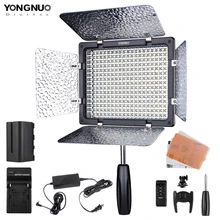 YONGNUO YN300III 3200 K-5500 K светодиодный светильник для фотографии светильник для камеры ing YN300 III панельный светильник с NP-F750 зарядным устройством переменного тока