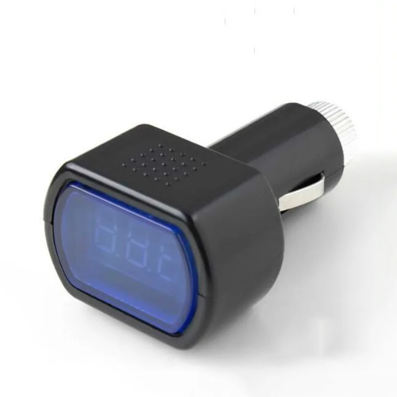 Mini Red LED Voltmeter Display DC 12V 24V Automotive Engine Battery