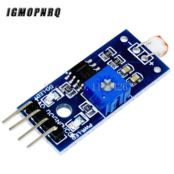 

10PCS Optical Sensitive Resistance Light Detection Photosensitive Sensor Module for 4pin DIY Kit