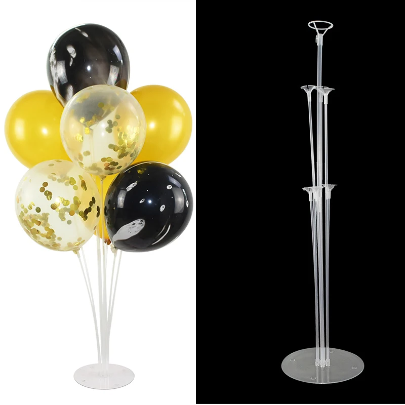 

1set Balloons Tubes Holder Column Stand Table Floating balloon Birthday Wedding Party Decoration Balloon Stick Supporting Rod