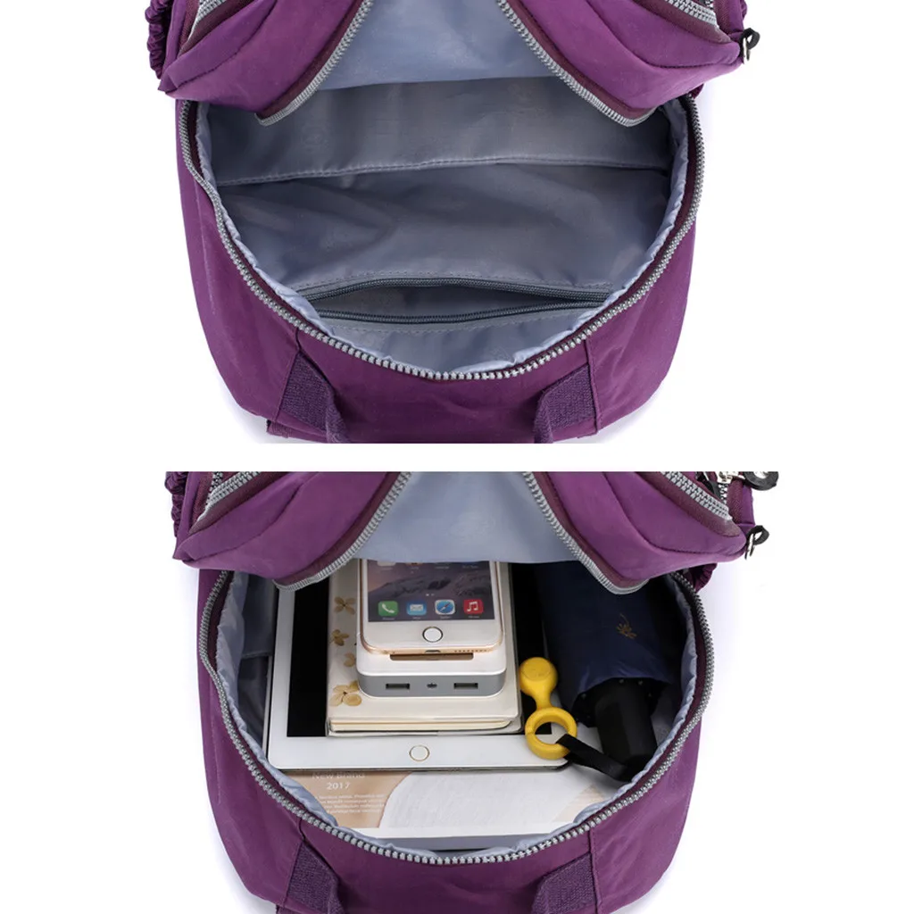 Aelicy женский мужской модный рюкзак большой емкости нейлоновые водонепроницаемые дорожные сумки школьная сумка студенческая сумка с клапаном спортивный карман для телефона