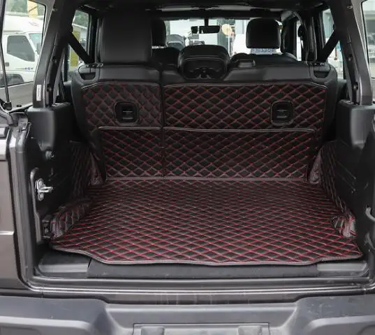 Оптовые цены Розничная 3 D грузовой лайнер багажник коврик для Jeep Wrangler JL 2018 + UPS DHL