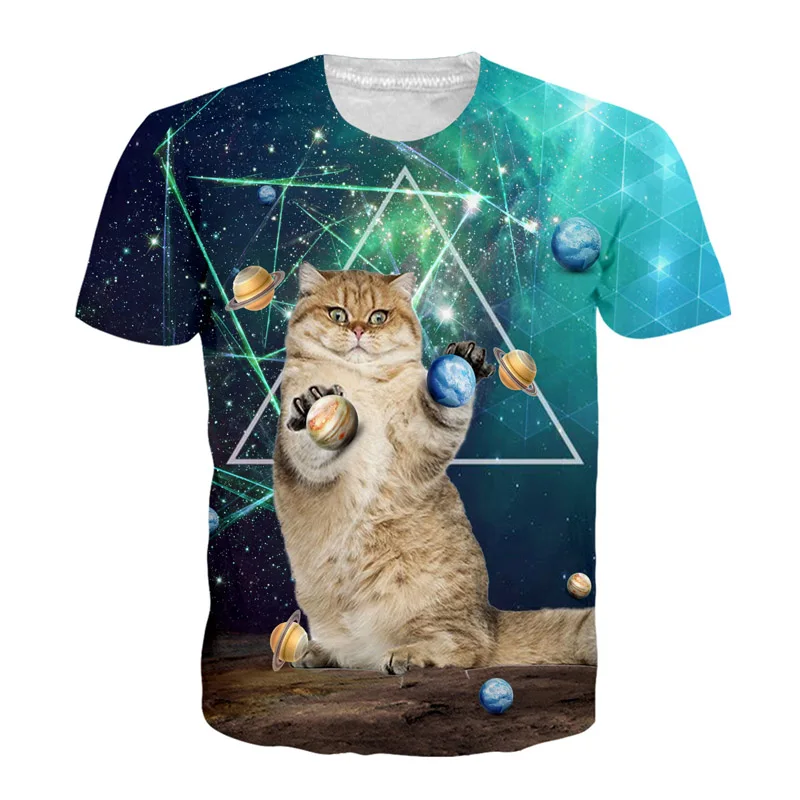 3 d cat shirts