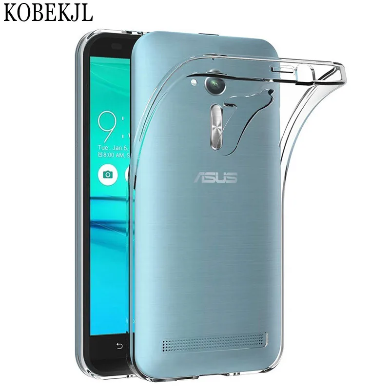 

Soft Transparent TPU Silicone Back Cover Phone Case For Asus Zenfone GO ZB452KG ZB ZB452 452 452KG KG Asus X014D Case Cover 4.5