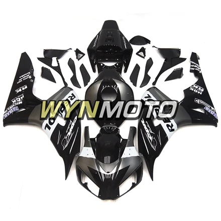 Серый черный полный ABS пластмасс Обтекатели для Honda CBR1000RR 2006 2007 мотоцикл Средства ухода за кожей кадров капоты обтекатель Наборы