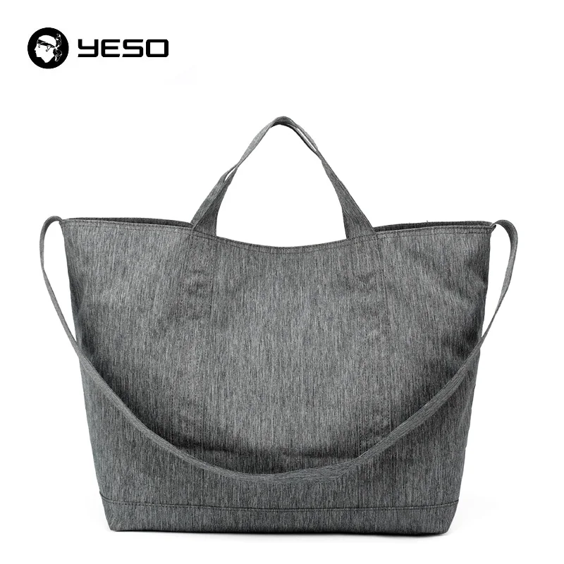 

YESO Large Capacity Tote Beach Bags 37.2L Handbags Women/Men Casual Shopping Bag Oxford Waterproof Travel Casual Shoulder Bags