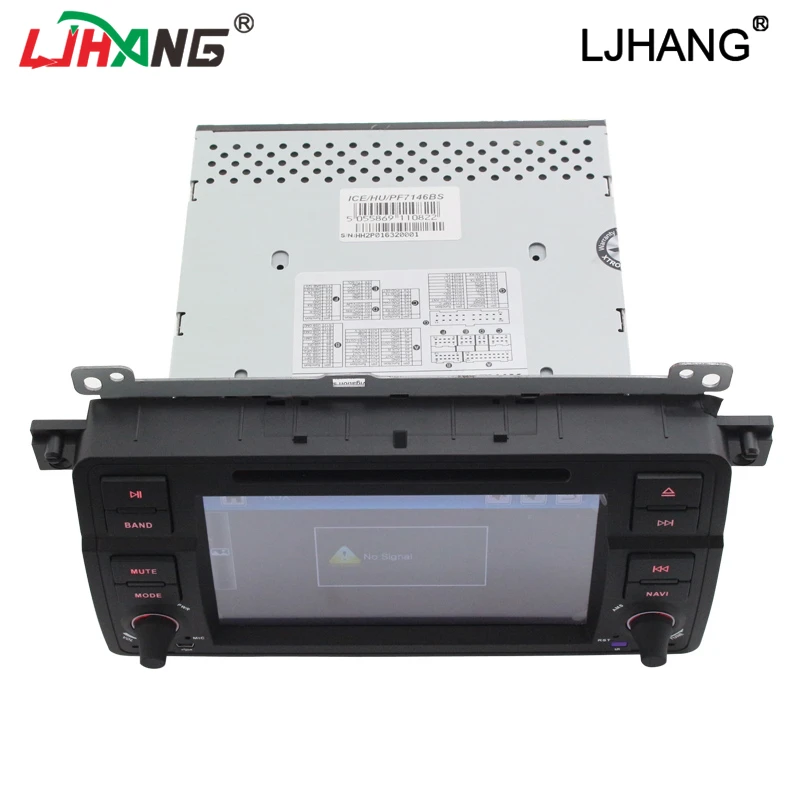 Excellent LJHANG 7 Inch 1 Din Car DVD Player For BMW E46 M3 MG ZT Rover 75 Auto Radio Stereo Audio Video GPS Navigation Multimedia USB RDS 2